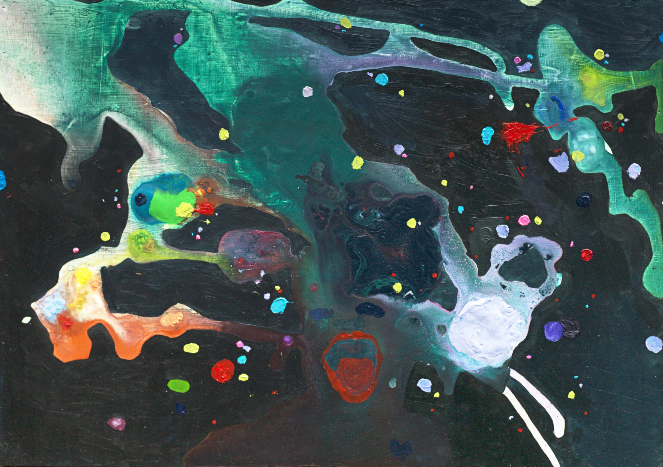 Emotions Of The Milky Way 57 X 75 Cm Oil On Canvas 2021 Yerin Kim