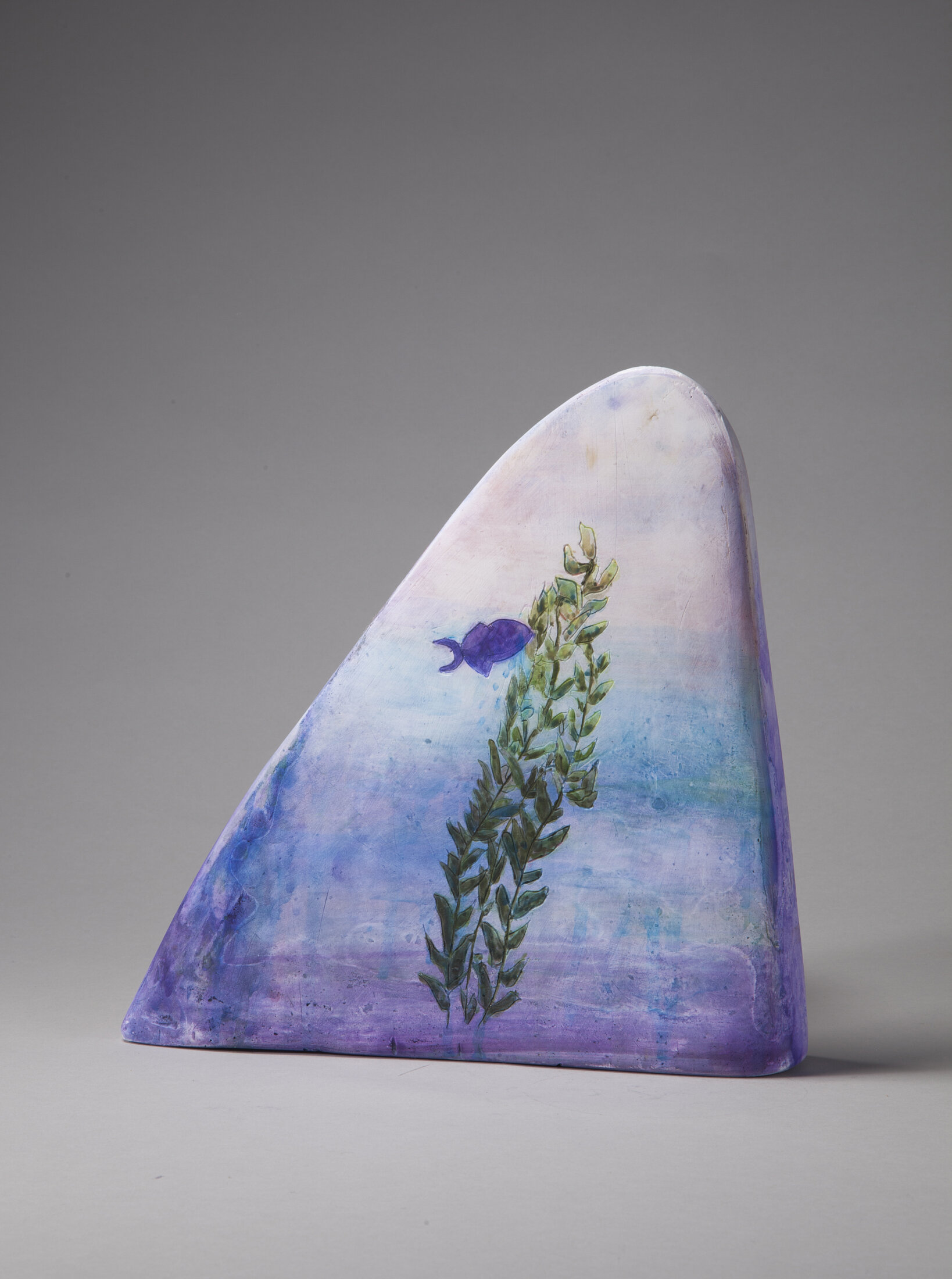 그리움 26 X 27 X 4 Cm Watercolor On Plaster 2015